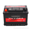 12V 75AH DIN75 MF แบตเตอรี่ตะกั่วกรดแบตเตอรี่เริ่มต้น